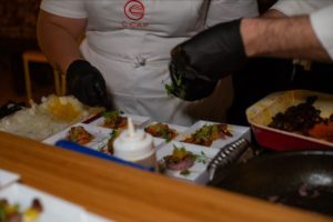 Students Preparing Food