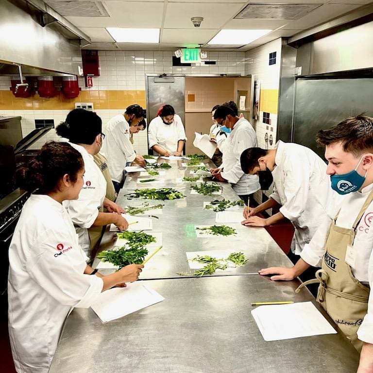 Students at Table Learning